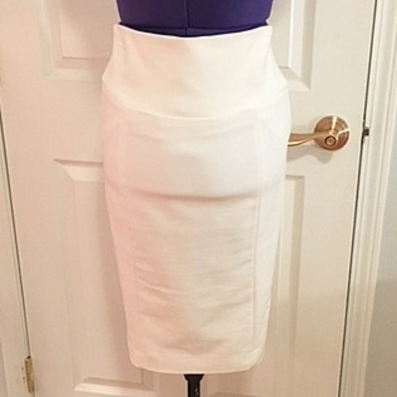 Express Dresses & Skirts - Express White pencil skirt